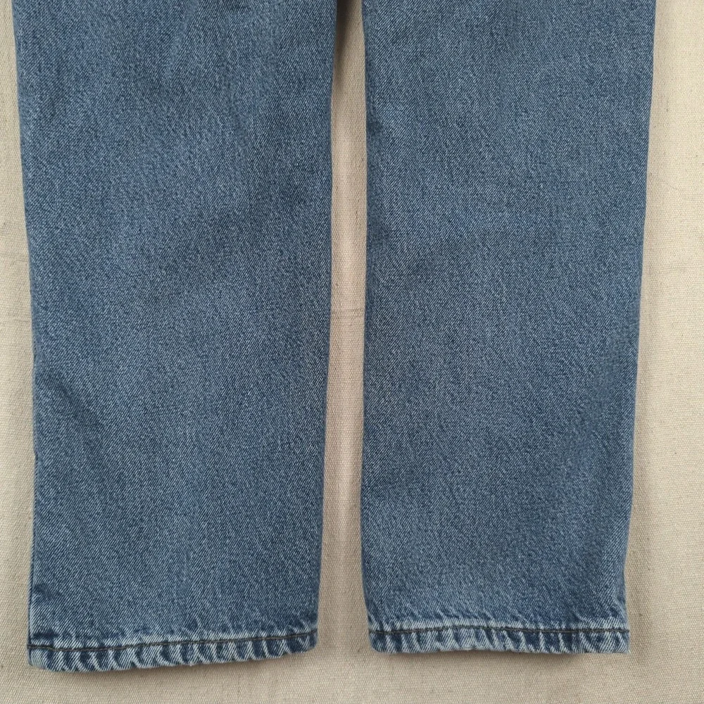 Vintage LL Bean Jeans Mens‎ 34x30 Blue Flannel Lined Classic Casual Denim